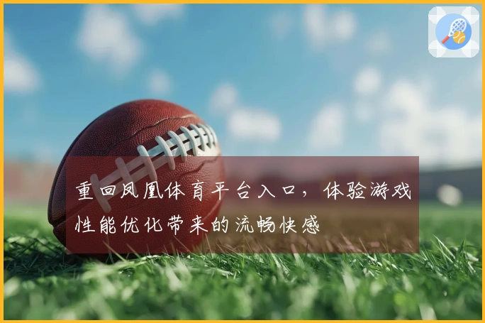 重回凤凰体育平台入口，体验游戏性能优化带来的流畅快感